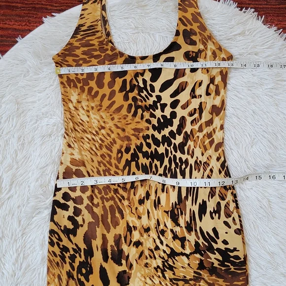 💥Animal Print Dress with Hoodie💥 - Picture 6 of 11